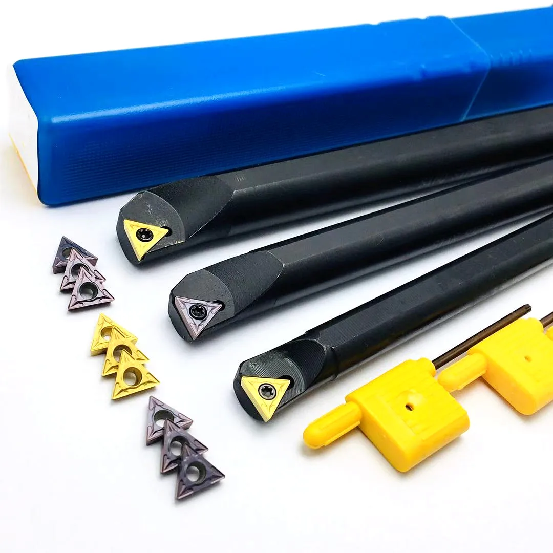 

TCMT110204 VP15TF UE6020 carbide inserts, S10K-STFCR11 S12M-STFCR11 S16Q-STFCR11 internal turning tool holder CNC boring bar