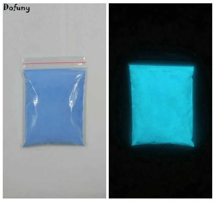 9 Sachets Poudre Phosphorescente 10g - Poudre Lumineuse Réutilisable - Sable Lumineux DIY & Décoration