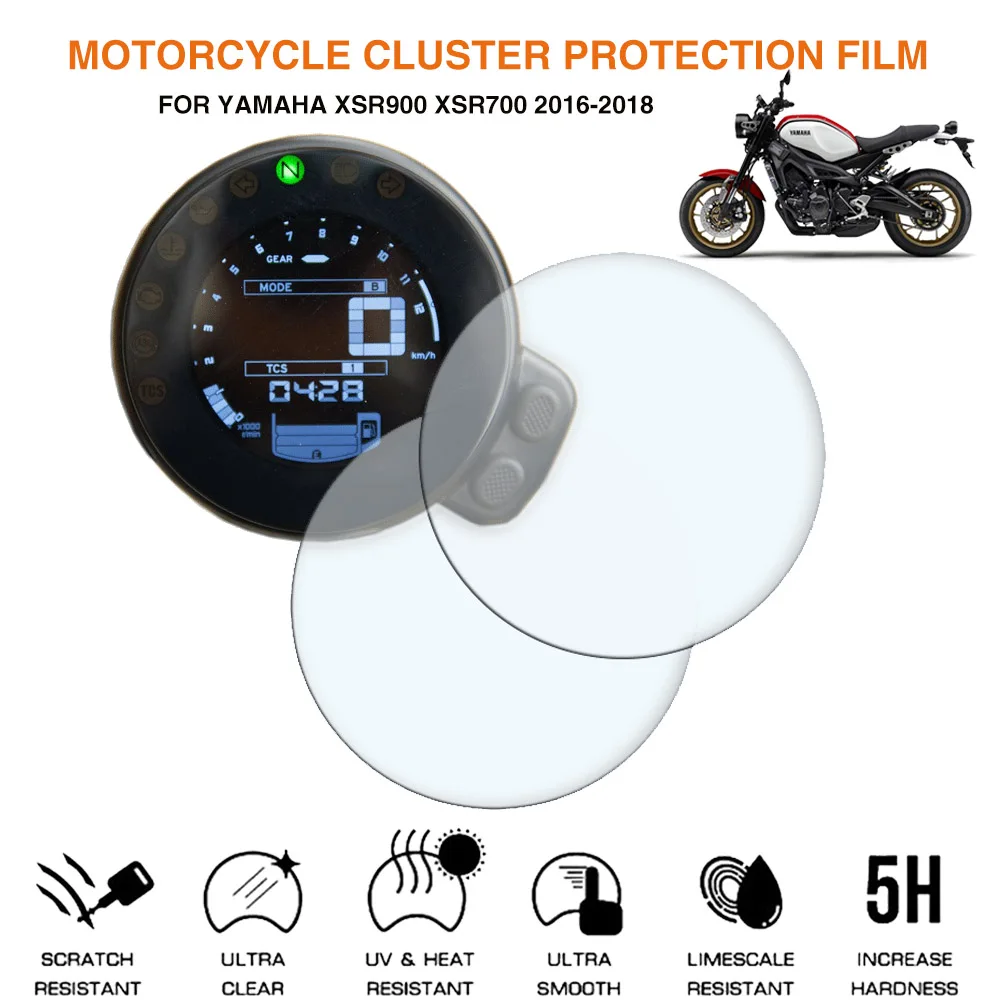 

Motorcycle Accessories Cluster Scratch Protection Film Screen Protector Film For Yamaha XSR700 XSR900 XSR 700 XSR 900 2016 2017