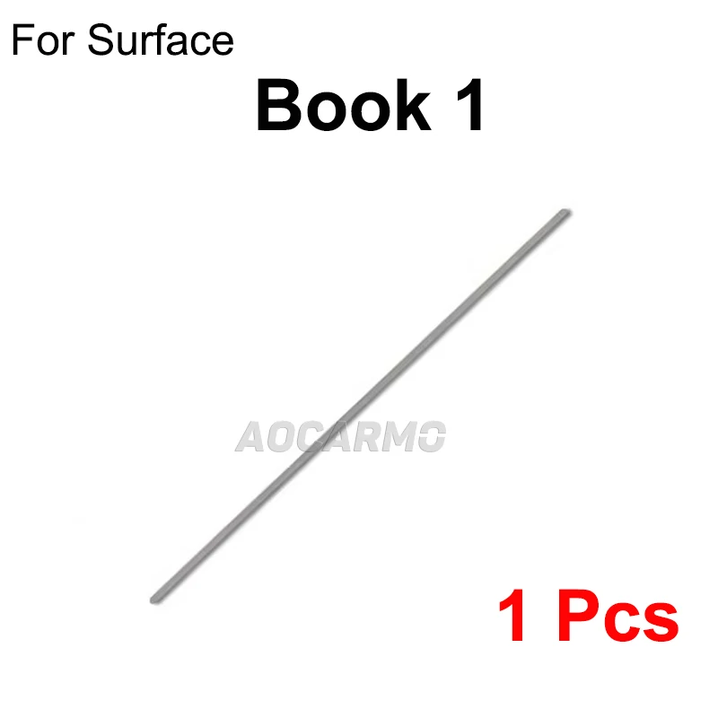 Aocarmo For Microsoft Surface Book 1 2 Book3 Book2 13.5inch 15inch Rubber Feet Bottom Non-slip Strip Replacement