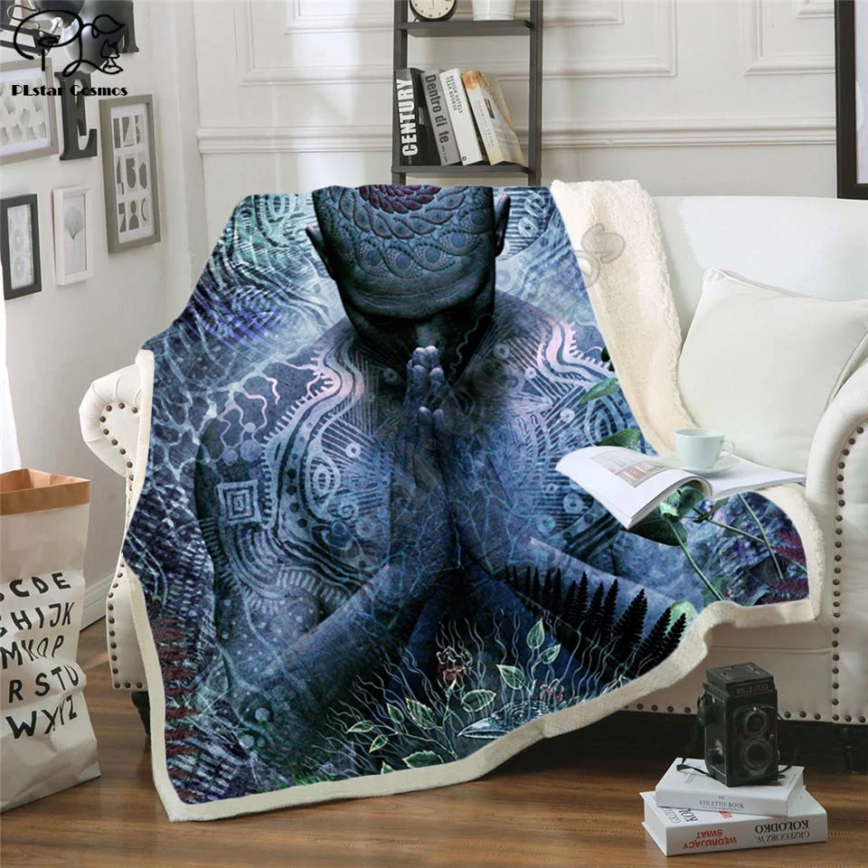 Awake Could Be So Beautiful Fleece Blanket Plush 3d Printed for Adults Sofa Sherpa Fleece Bedspread Wrap Throw Blanket