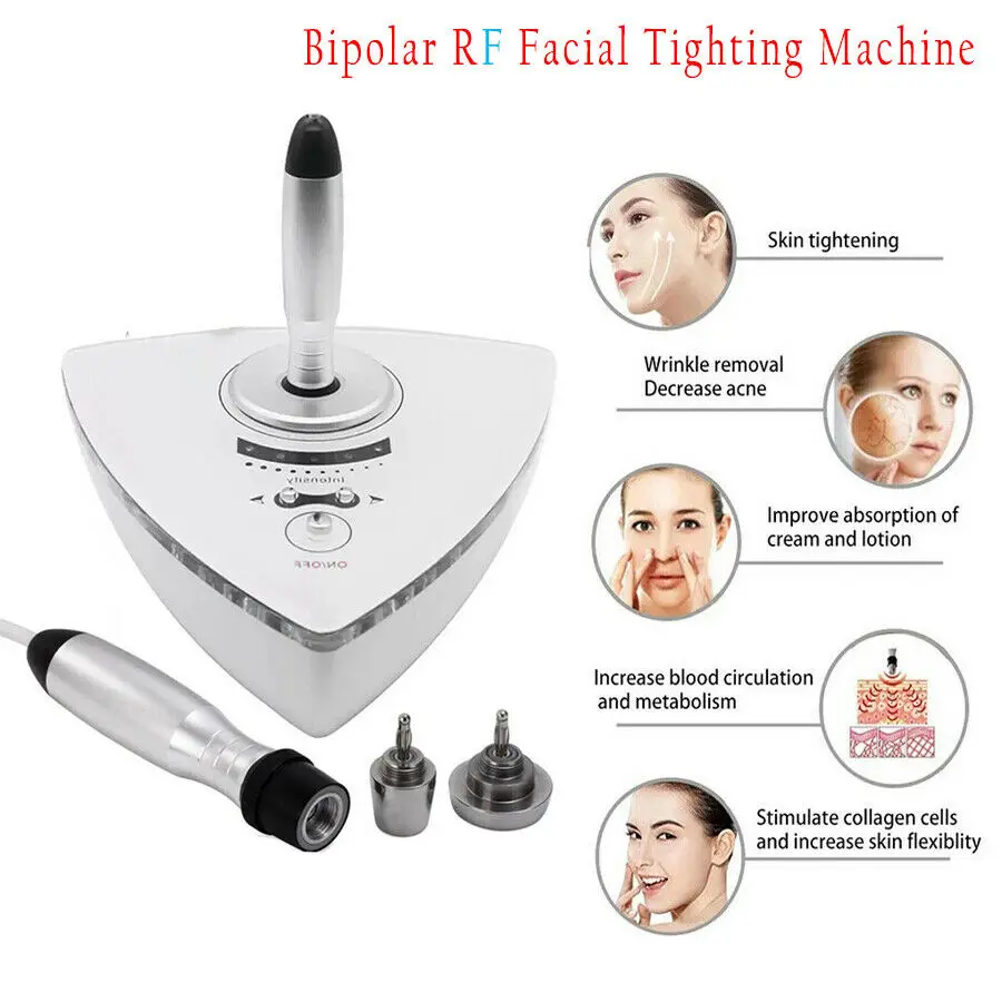 

Home Use Mini Bipolar RF Machine Radio Frequency Skin Tightening Lifting Rejuvenation Facial Care Beauty Equipment