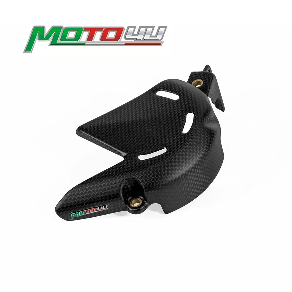 

Real Carbon fiber Engine Chain Sprocket Cover Guard Fairing Motorcycle accessories Matt For DUCATI Panigale V4 V4S 2018 2019