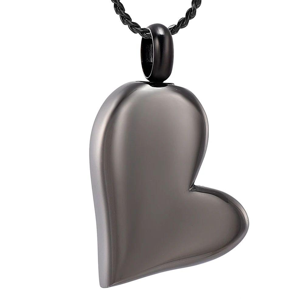 Forever in My Heart Cremation Jewelry for Ashes Keepsake Memorial Urn Necklace for Men Women