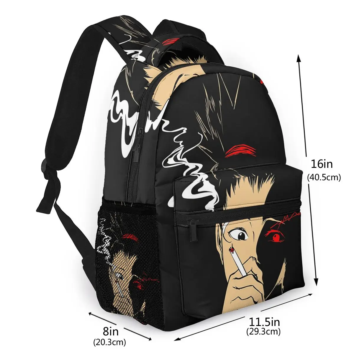 Shikamaru,Smokey Nara Backpack for Girls Boys Travel RucksackBackpacks for Teenage school bag