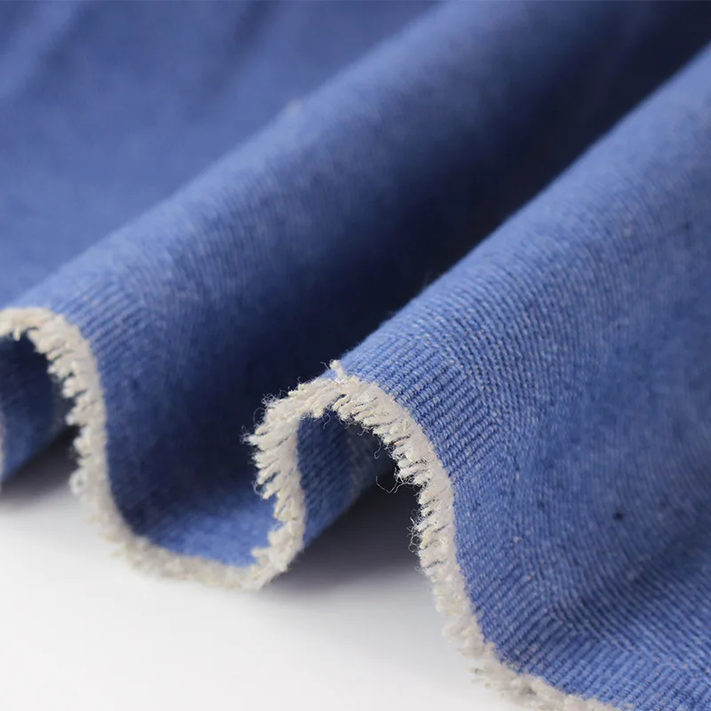 Denim Fabric Cotton Washing Cloth Fashion Designer Jeans Fabrics DIY Quilting Sewing Material 50*145cm