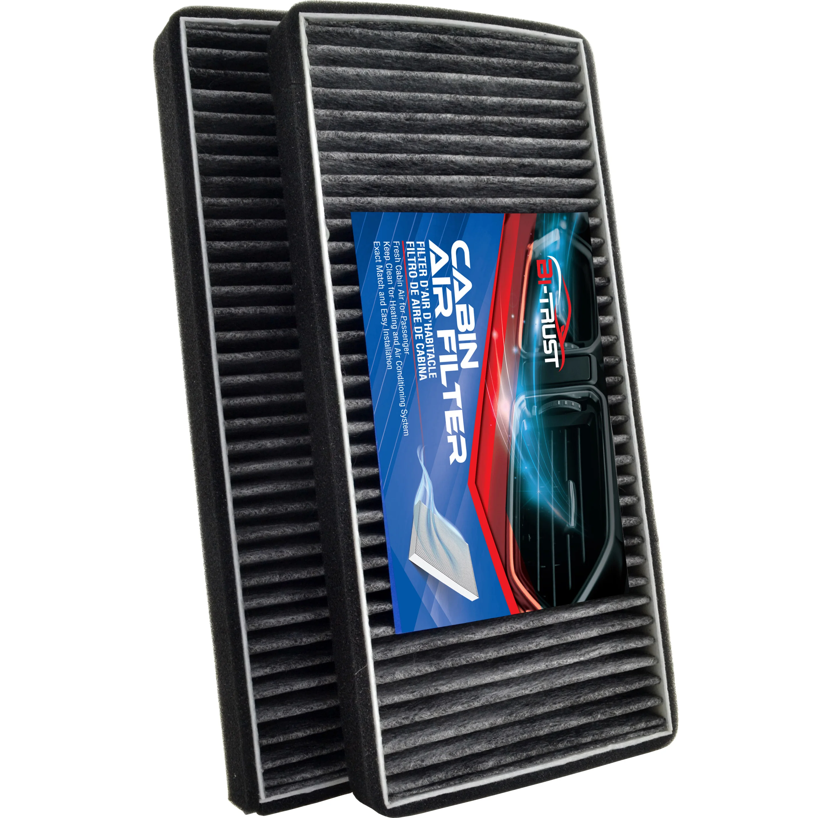 Bi-Trust Cabin Air Filter for 2004-2007 Ford Freestar V6 3.9L 4.2L/Ford Windstar V6 3.0L 3.8/2004-2007 Mercury Monterey V6 4.2L