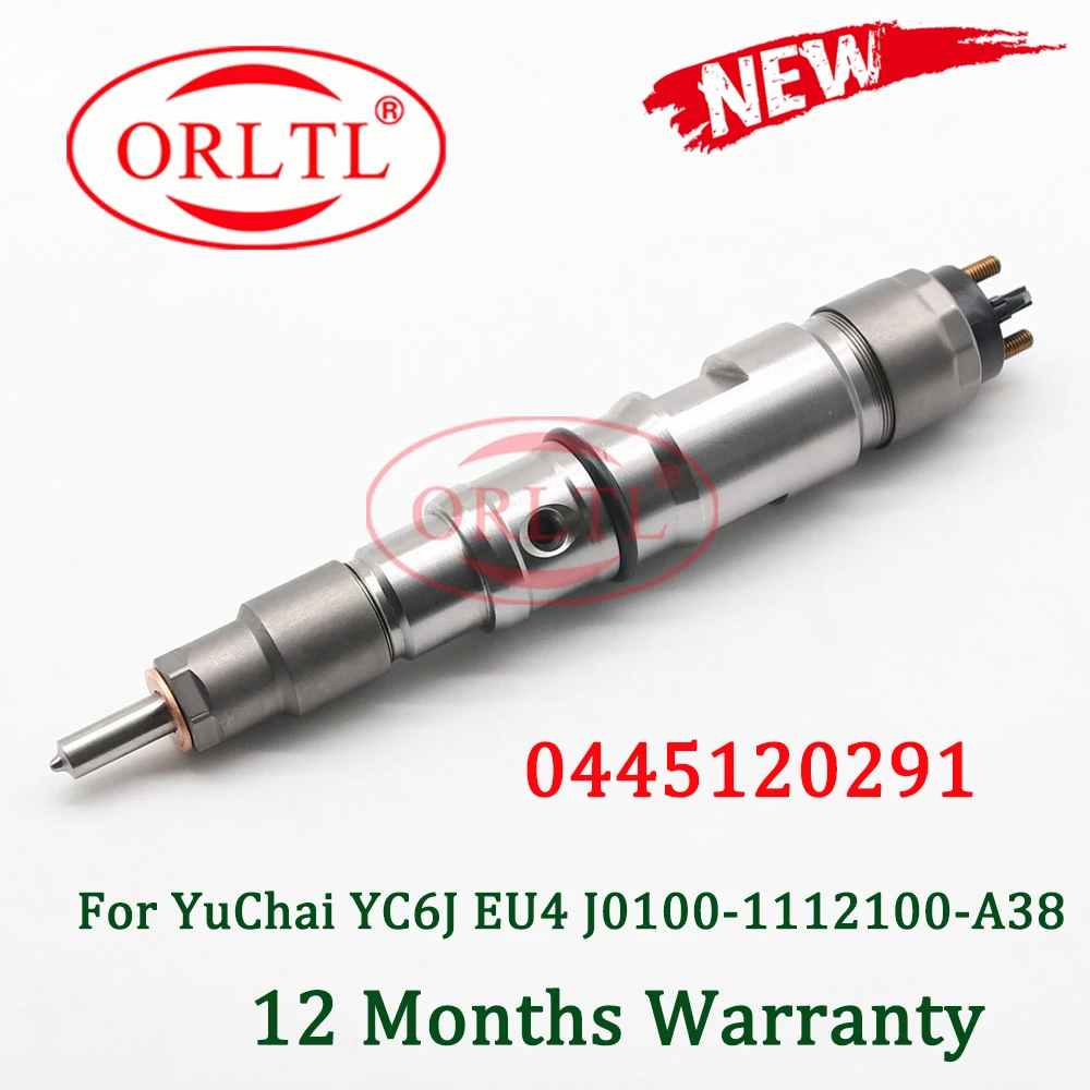 

ORLTL 0 445 120 291 High Performance Injector 0445 120 291 Diesel Engine Fuel injector 0445120291 For YUICHAI J0100-1112100-A38