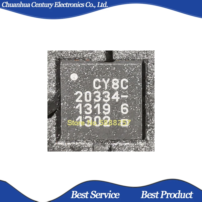 

5 Pcs/Lot CY8C20334-12LQXI CY8C20334- QFN New and Original In Stock