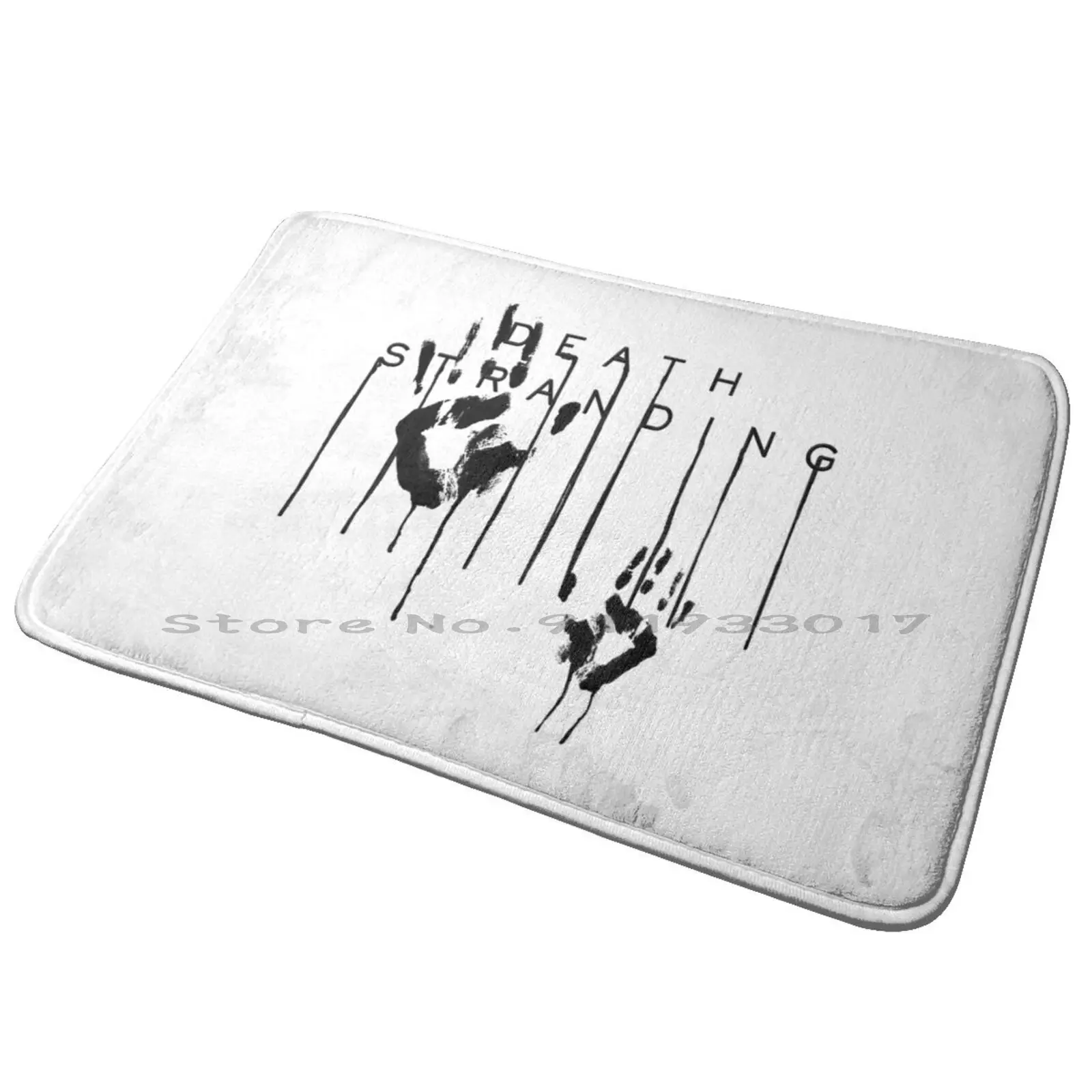 Death Stranding Hands Lou Sam Hideo Kojima Entrance Door Mat Bath Mat Rug Vale 46 Motorcycle The 46 Moto 46 Motorbike Racing