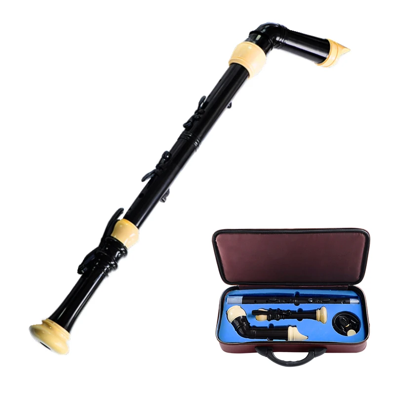 

Professional Bass Recorder with Flute, F Key, Funda Flauta, Classical Music Instruments, Chinese Vertical Flute, Baroque, 8 Hole