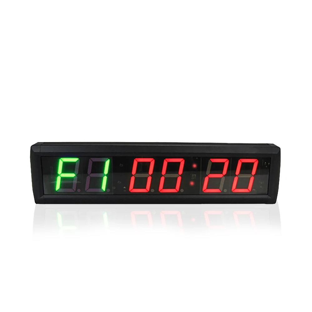 Programmable Workout Timer Clock, Gym, App Control Available, 2.3 Inch, Aluminum Alloy