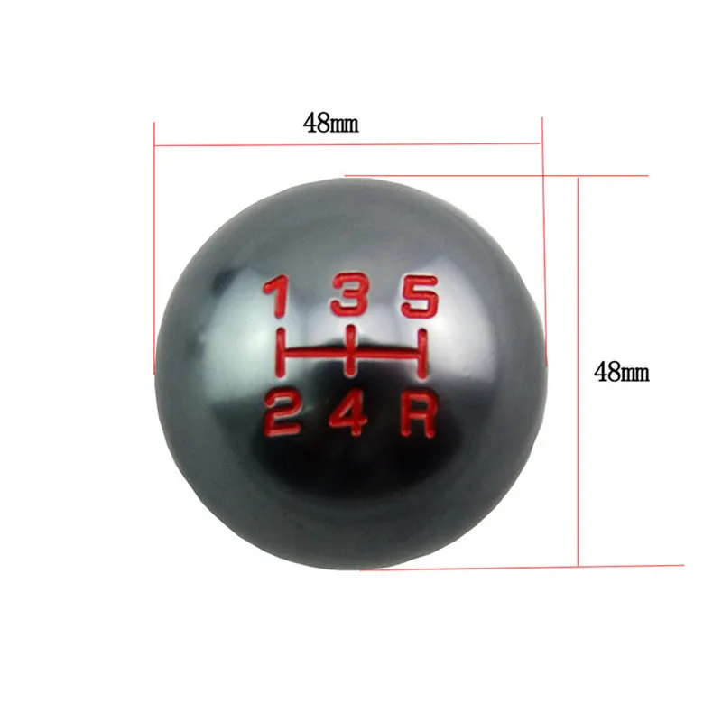 Aluminum 5/6 Speed M10X1.5 Type-R JDM Ball Shape Gear Shift Knob for Honad Civic Fit FD2 FN2 EP3 DC2 DC5 S2000 F20C