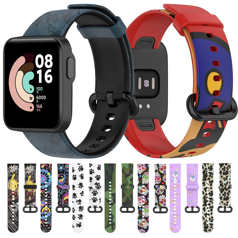 Silicone Watchband For Xiaomi Mi Watch Lite Wristband Original Strap Replacement Bracelet Belt for Redmi Watch Band Correa