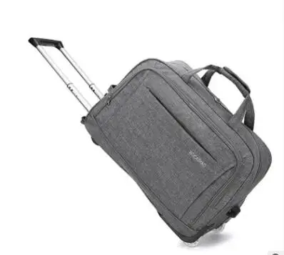 Wasser proof kabine gepäck tasche Roll beutel männer trolley taschen reisetasche auf rädern für frauen männer reise Oxford Rädern reisetasche