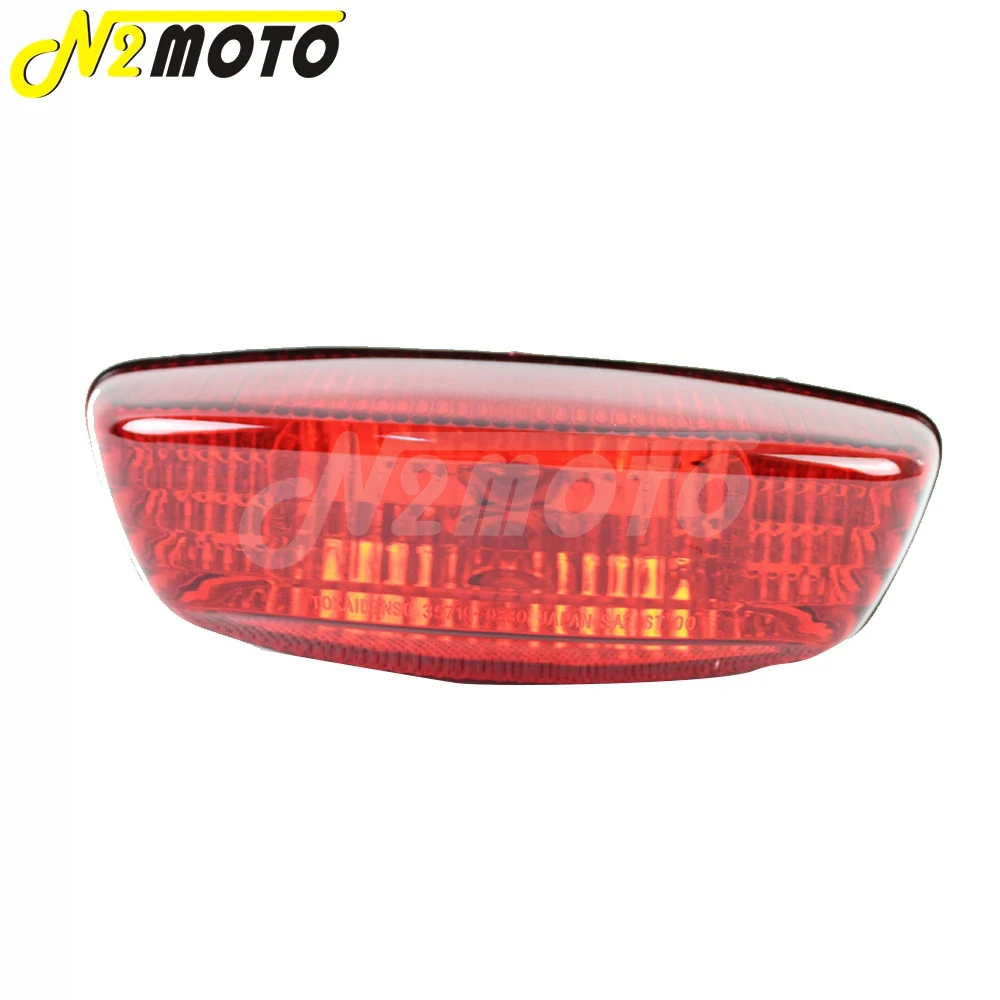 Red Lens 12V/35W Filaments Taillight Rear Tail Brake Lamp For Suzuki LTF250 LTZ250 LTZ400 Kawasaki KFX400 KSF400 ATV QuadSport