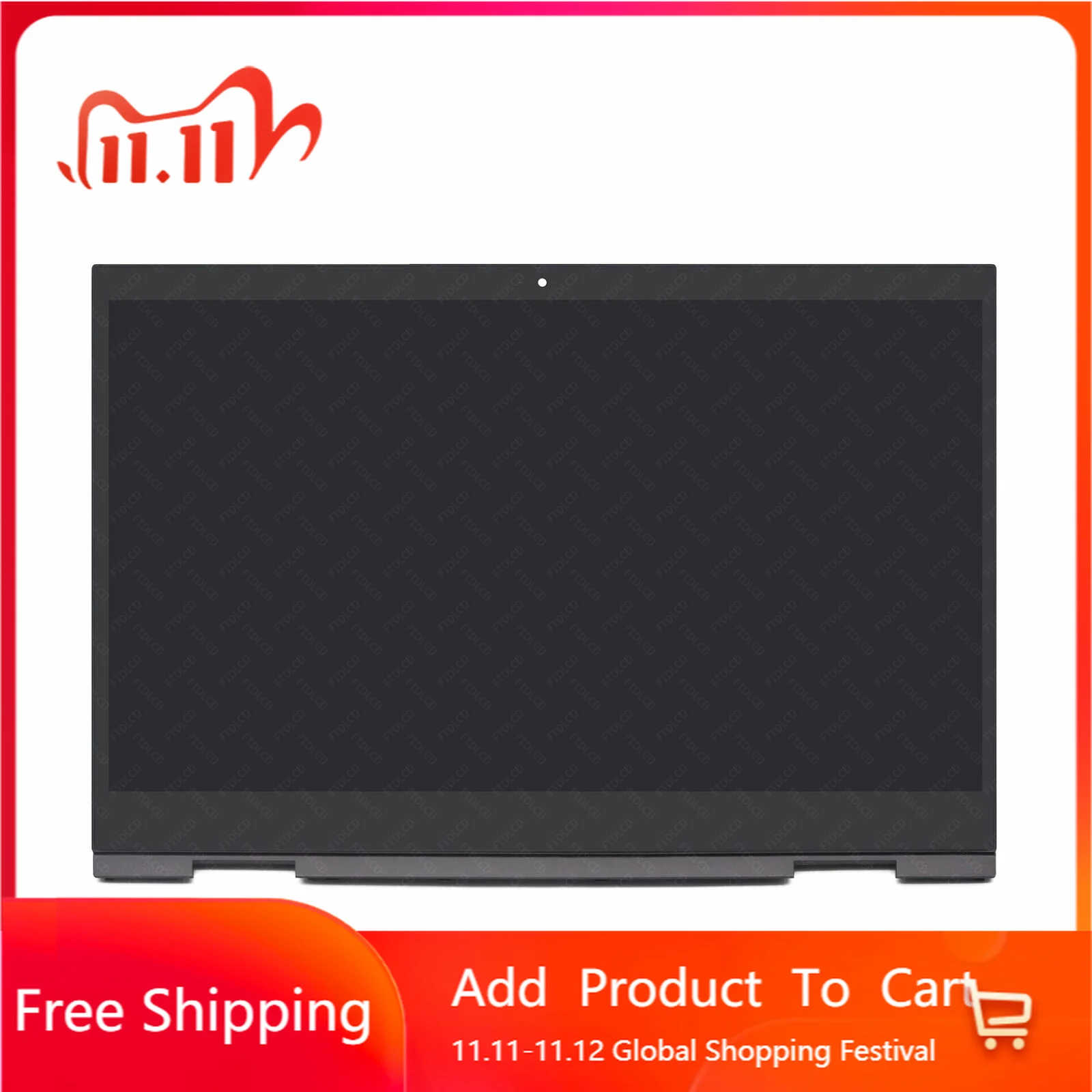 

15.6 inch Laptop Screen For HP Envy X360 15M 15M-CP Series 15-cp0053CL FHD 1920*1080 LCD Touch Screen Digitizer Assembly+Bezel