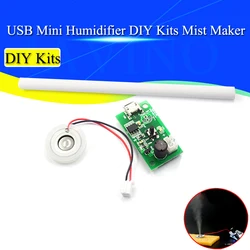 USB Mini Humidifier DIY Kits Mist Maker and Driver Circuit Board Fogger Atomization Film Atomizer Sheet Mini Oscillating