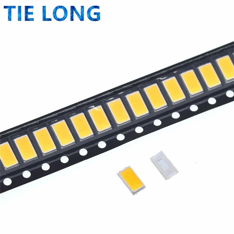 100pcs 5630/5730-CW/WW 0.5W-150Ma 50-55lm 6500K White Light SMD 5730 5630 LED 5730 diodes (3.2~3.4V)