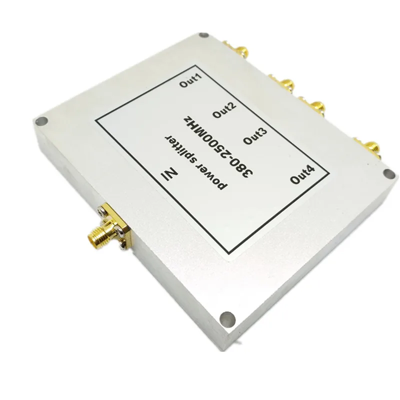 

SMA Power Splitter WIFI Ordinary Wireless Coverage 380-2500M One-point Four-power Splitter SMA Connector