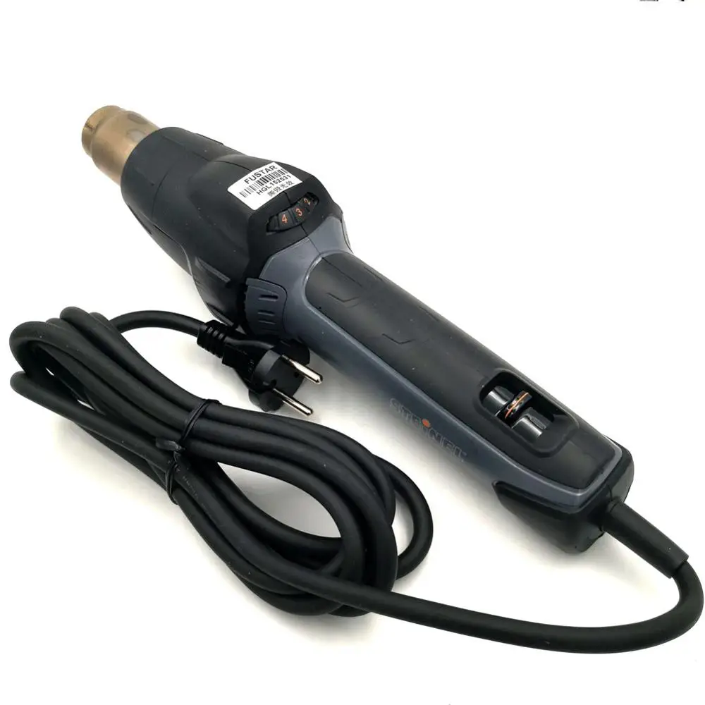 

Germany STEINEL HG-2220E 34mm 2200W 220V 2-stage Air Volume Temperature Adjustable Industrial Electronic Hot Air Welding Torch