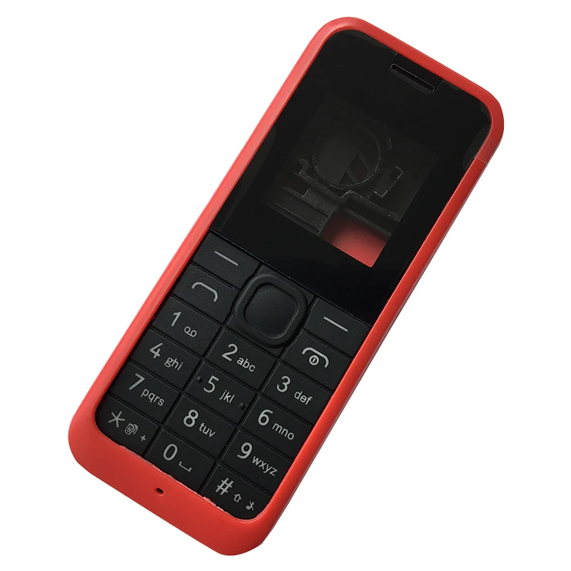 ZUCZUG New Plastic Full Housing For Nokia 1134 Full Complete Mobile Phone Housing Cover Case+Keypad+Front Frame+Logo