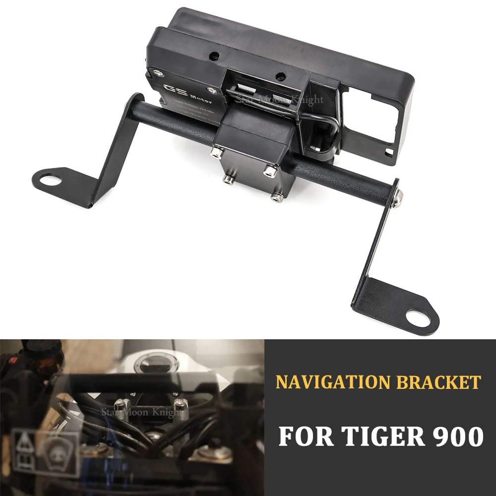 

2020 TIGER 900 GPS Bracket For Tiger 900 All models NEW motorcycle navigation bracket kit mobile phone bracket 12 / 22mm