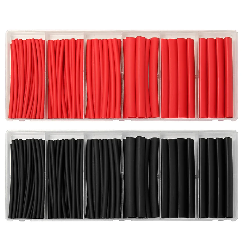 

79pcs 2.4/3.2/4.8/9.5/12.7/15MM Cable Sleeve Heat Shrink Tubing 3:1 3X G Polyolefin Shrinking Assorted Wrap Wire Insulated