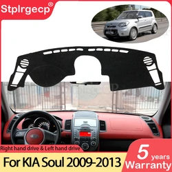 for KIA Soul 2009 2010 2011 2012 2013 AM Anti-Slip Mat Dashboard Cover Pad Sunshade Dashmat Protect Carpet Anti-UV Accessories