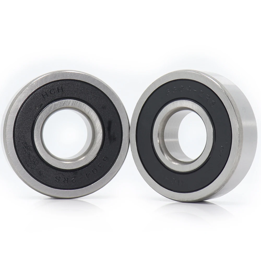 

6304RS Bearing ABEC-3 (2 PCS) 20*52*15 mm Deep Groove 6304-2RS Ball Bearings 6304RZ 180304 RZ RS 6304 2RS EMQ Quality