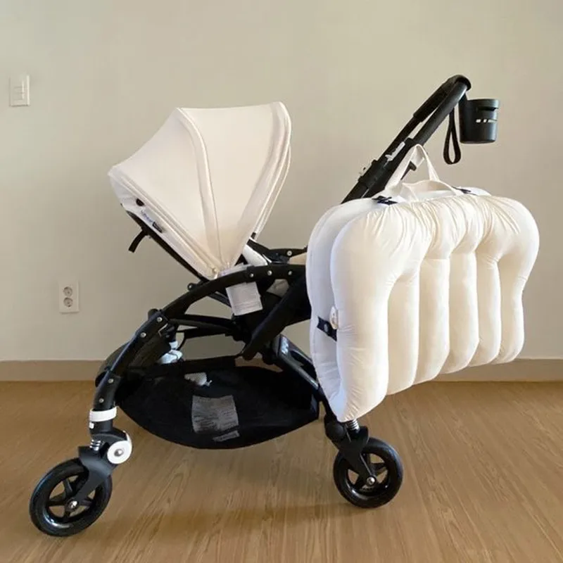 ทารกแรกเกิดแบบพกพา Bionic เตียงเด็กเก้าอี้เด็กทารกเด็ก Nest ผ้าฝ้ายพับป้องกัน Travel Cradle Baby Shower ของขวัญ