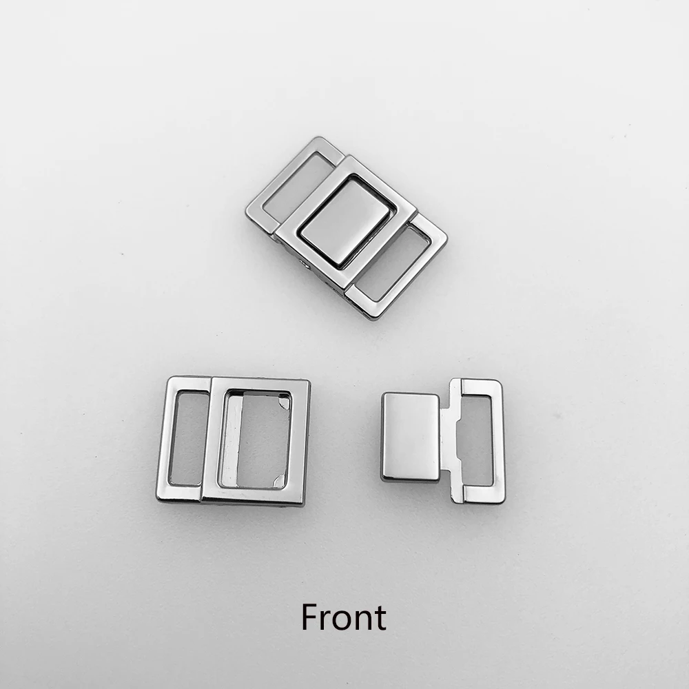 New 10mm Bra Metal Front Closure Clasp Clips Alloy Back Hook Buckles Making Supplies Nickel Free DIY Accessories