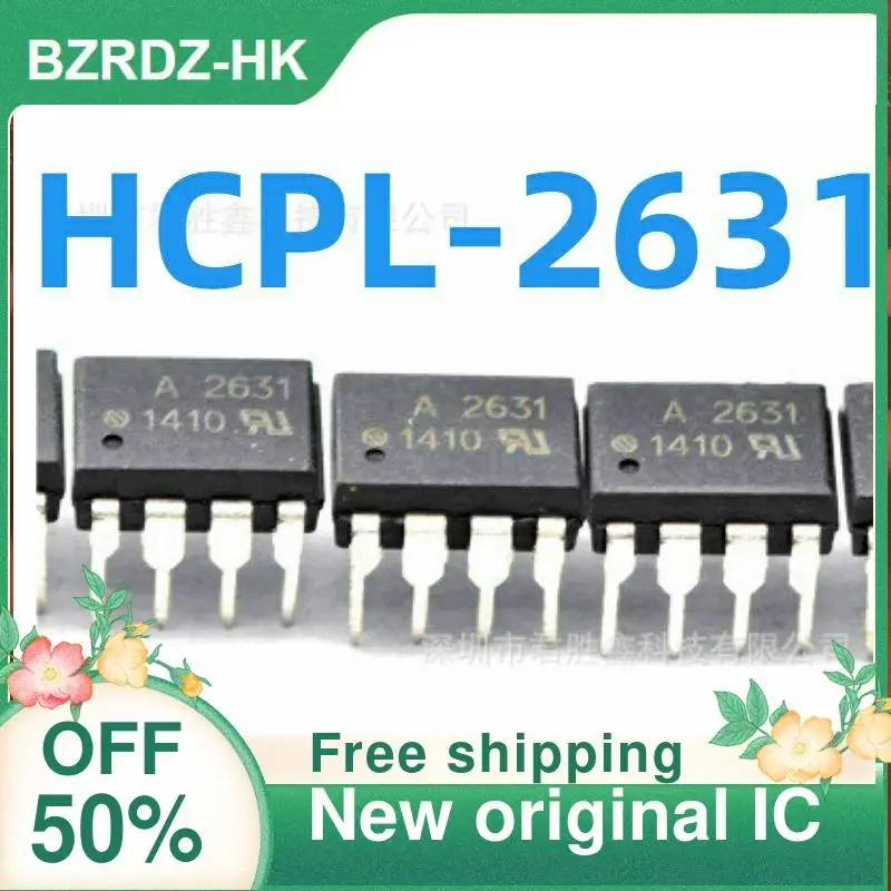 سيارة DIP8 sop-8 A2631 HCPL2631 ، جديدة وأصلية ، 10