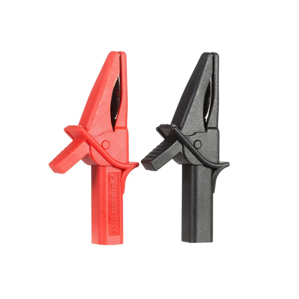 Hantek HT18A Crocodile Clip 2pcs Large Dolphin Electric Gator Clip For Digital USB Oscilloscope Automotive Tools Accessories