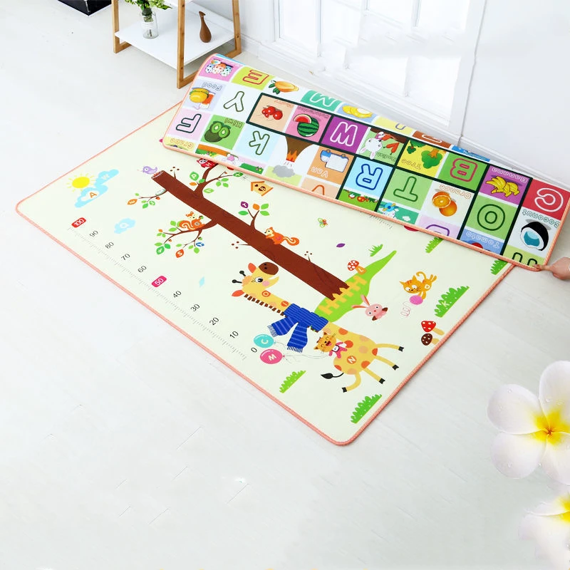 Infant Glänzende Baby Spielen Matte Eva Puzzle kinder Matte Verdickt Tapete Infantil Baby Zimmer Krabbeln Pad Falten Matte Baby teppich