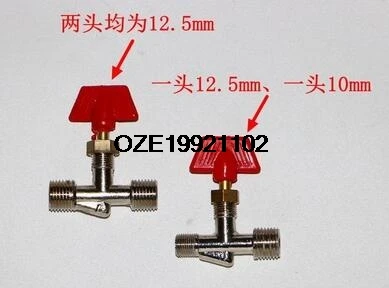 Air Compressor Fittings Tee Handle Male Threaded Manual Valve Switch