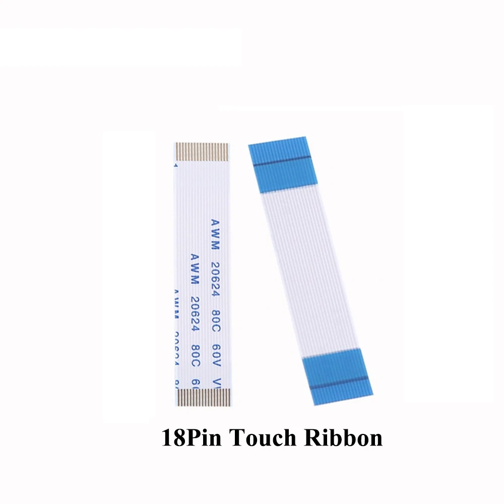 2Pcs สำหรับ PS5 Controller Touch Pad Cable18Pin Flex สายริบบิ้นสำหรับ PS5ทัชแพดสายเชื่อมต่อ18สาย