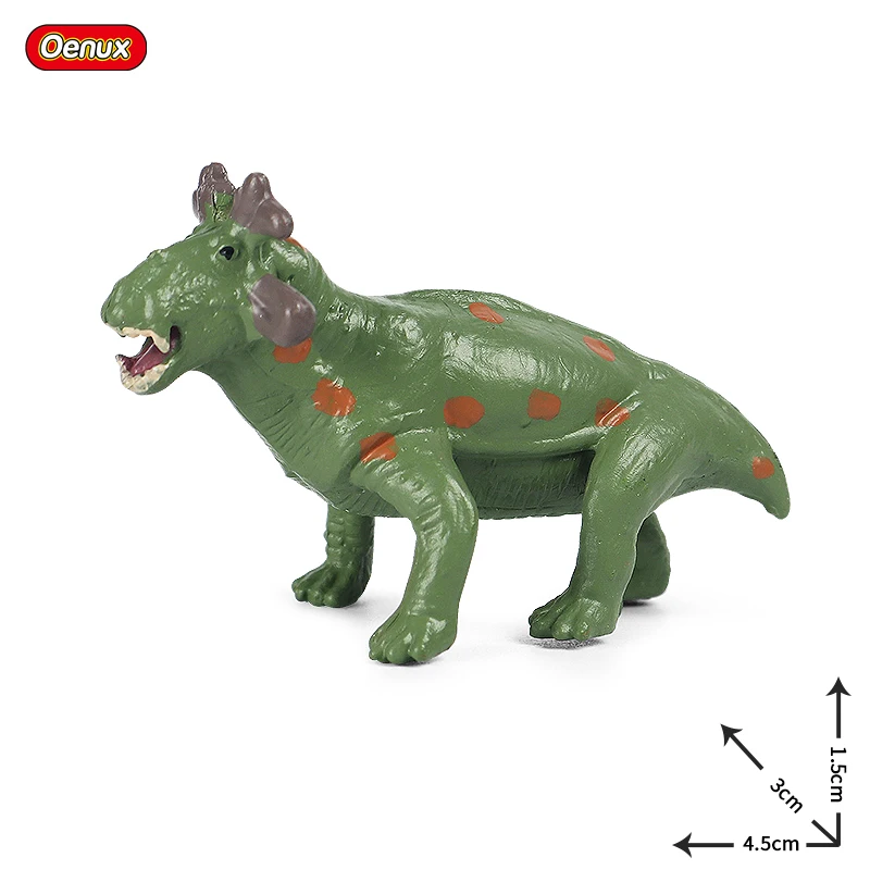 Oenux Mini Ancient Prehistory Wild Animals Sabre-toothed Tiger Mammoth Elephant Action Figure Figurines PVC Model Education Toys