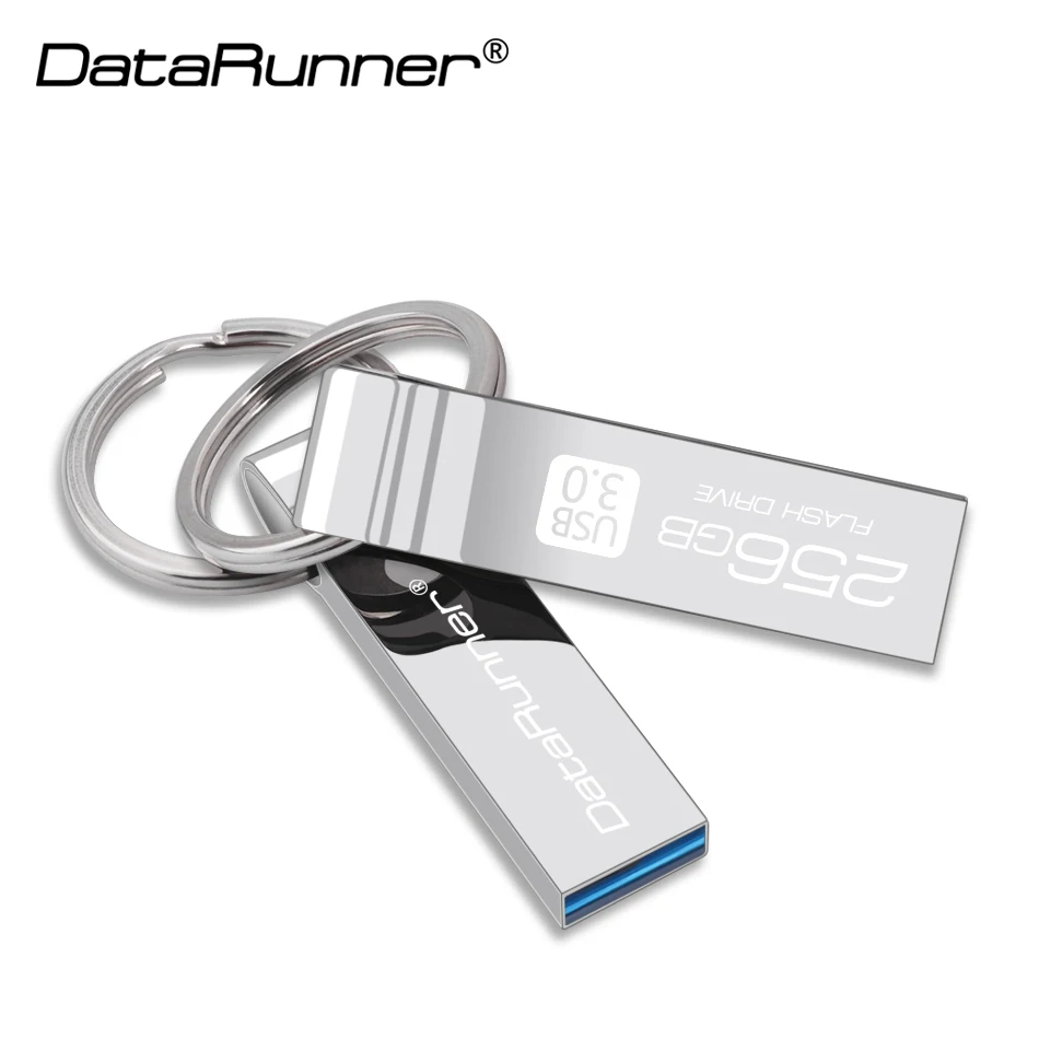 

DataRunner USB 3.0 Flash Drive Key Chain Pen Drive 16GB 32GB 64GB 128GB Pendrives High Speed USB 3.0 Memory Stick