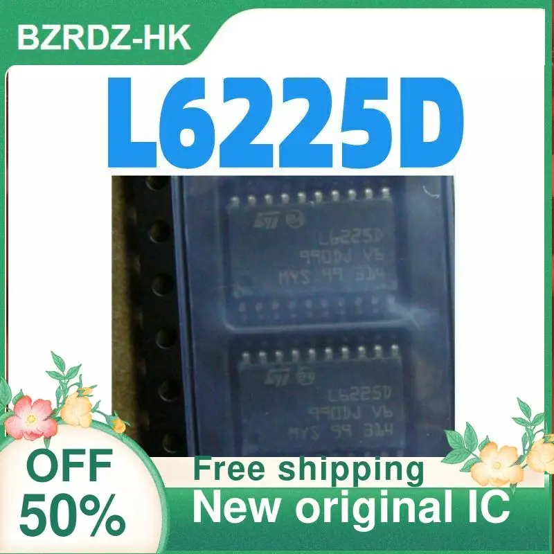 L6225D L6225 SOP20 IC, original novo, 2pcs