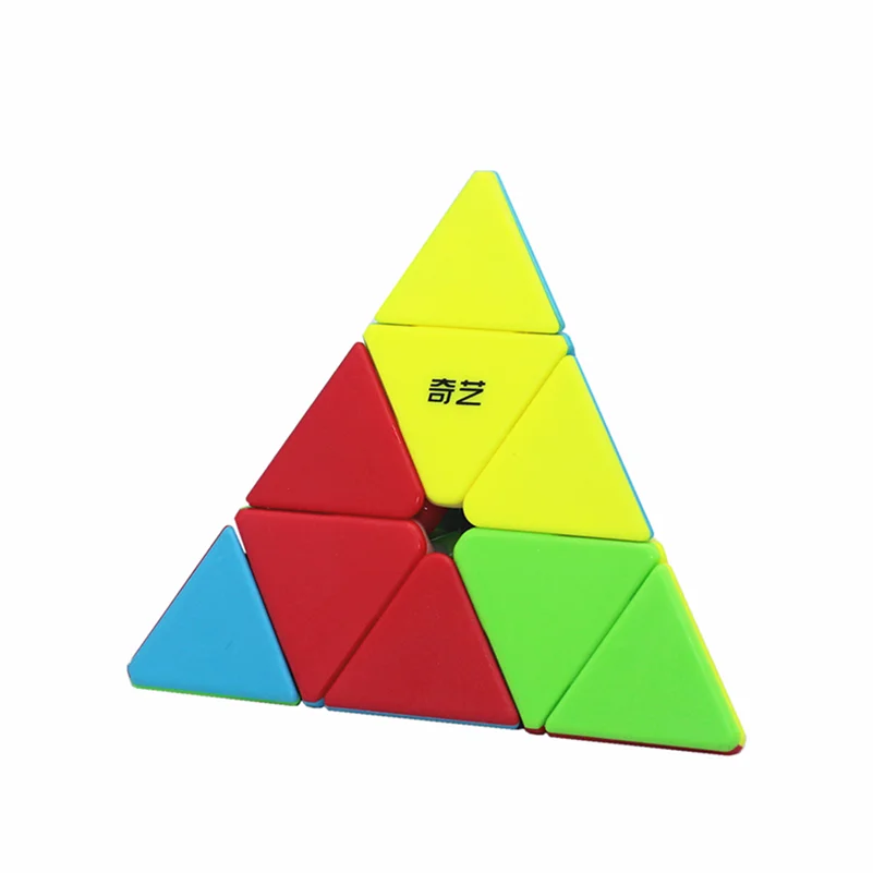 QiYi Pyramid Magic Cube 3x3x3 Professional Cube Toys Qiyi Speed cube Puzzle game cube Educational Toys For Children