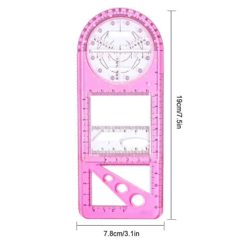 FOTO 3 - Многофункциональная Геометрическая Линейка 30 см