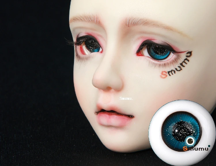 1/8 1/6 1/4 1/3 BJDอุปกรณ์เสริมตุ๊กตาตาแก้วEyeballสำหรับBJD/SD YOSD MSD SD16 DD,ไม่รวมตุ๊กตาและอื่นๆE2570