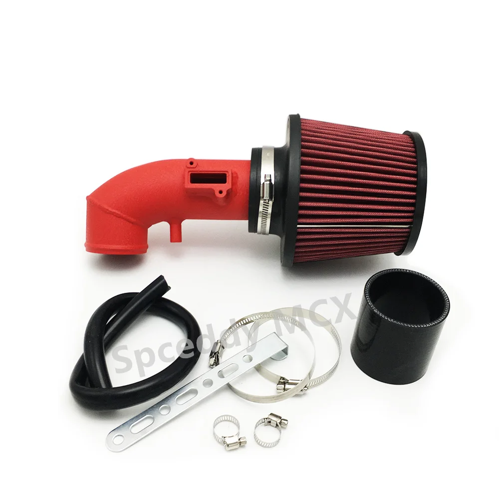 Spceddy High Flow Car Cold Air Intake Pipe/Tube Kit With Air Filter Fit for Honda Fit VEZEL Nissan Suzuki Swift Grand LACCER