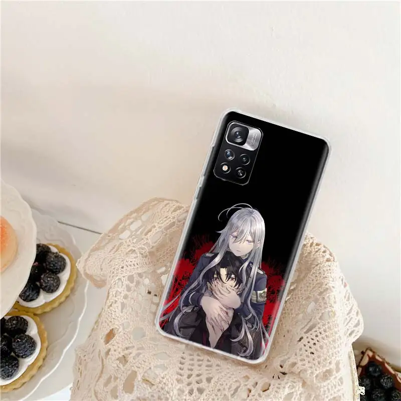 86 Eighty Six Anime Phone Case For Xiaomi Redmi Note 11 12 Pro Plus 12S 11S 11T 11E 10S 10 9 9S 9T 4G 5G 8 8T 7 Cover Coque Case