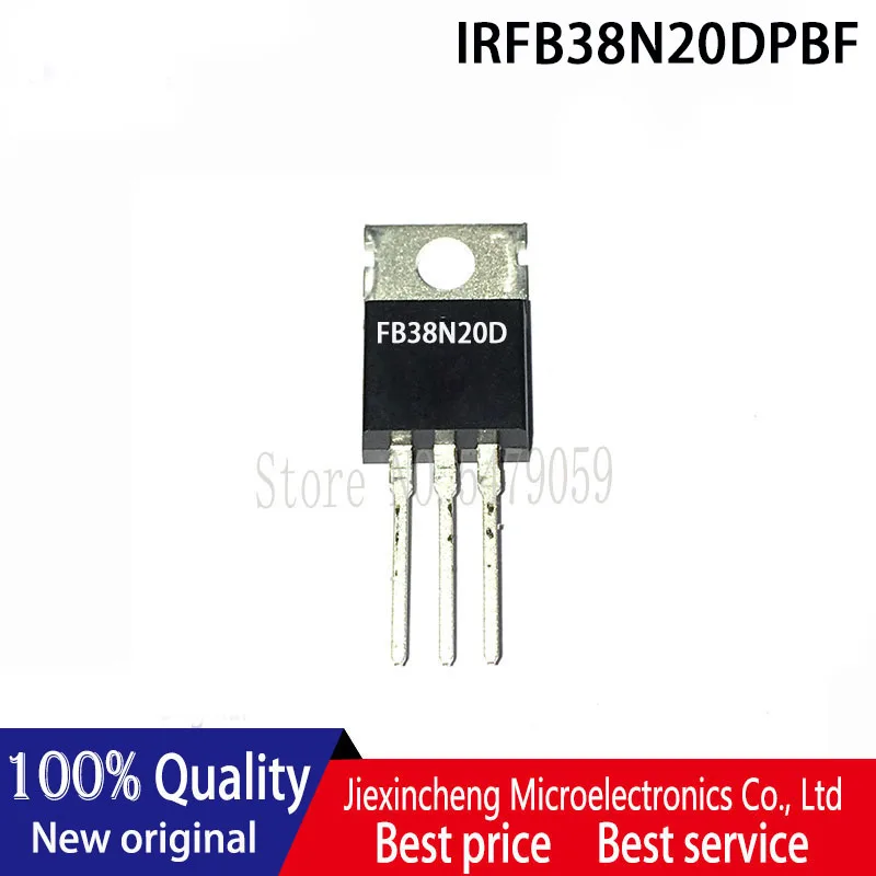 10PCS IRFB38N20DPBF IRFB38N20 FB38N20D IRFB38N20D 200V 43A TO220 MOSFET N-CH Neue original
