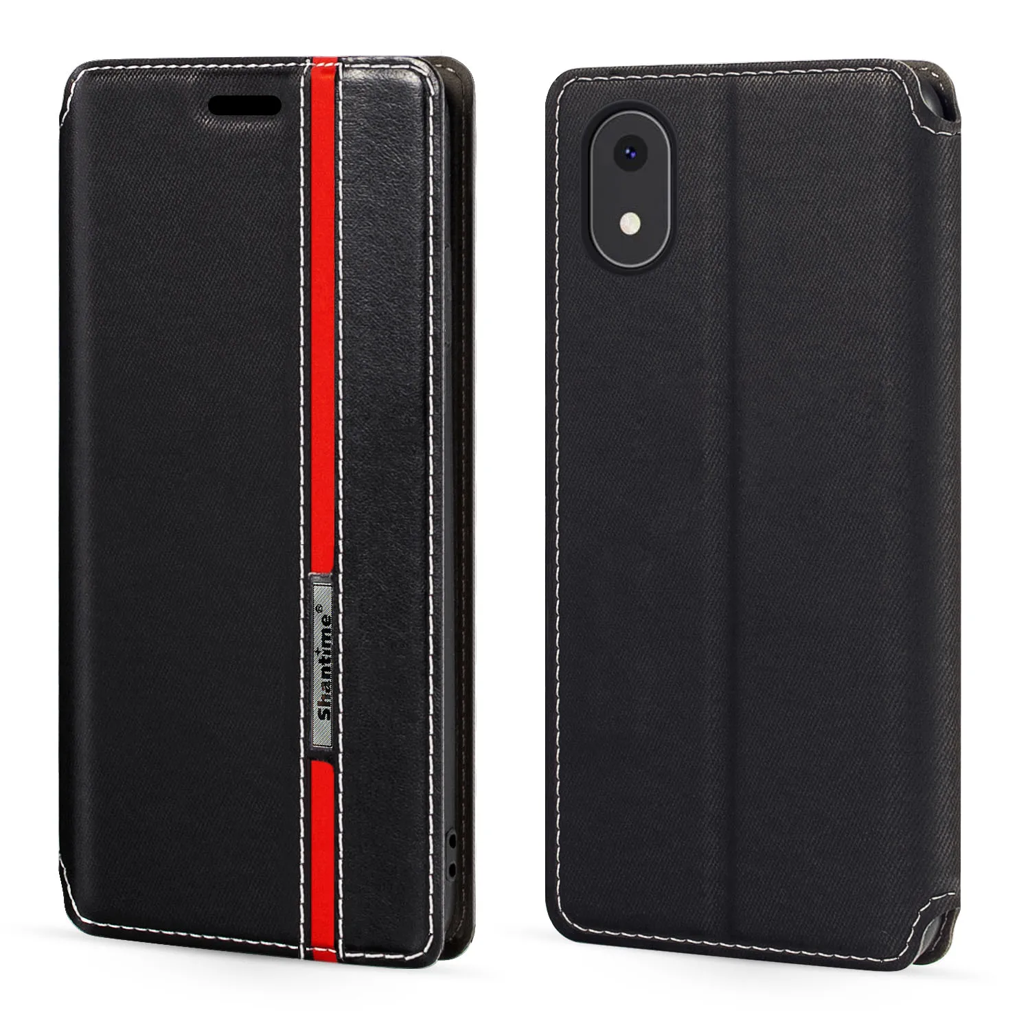 For Cubot J10 Case Fashion Multicolor Magnetic Closure Leather Flip Case Cover with Card Holder 4.0 inches