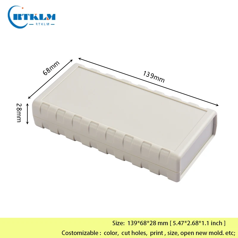 Wire connection box Speake box DIY electronics plastic project enclosure ABS plastic PCB Desktop junction box 139*68*28mm