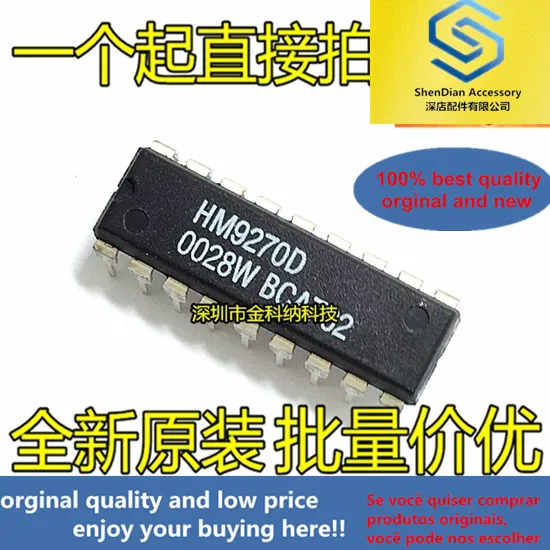 5pcs only orginal new HM9270D dual-tone multi-frequency receiver IC imported dual in-line DIP package