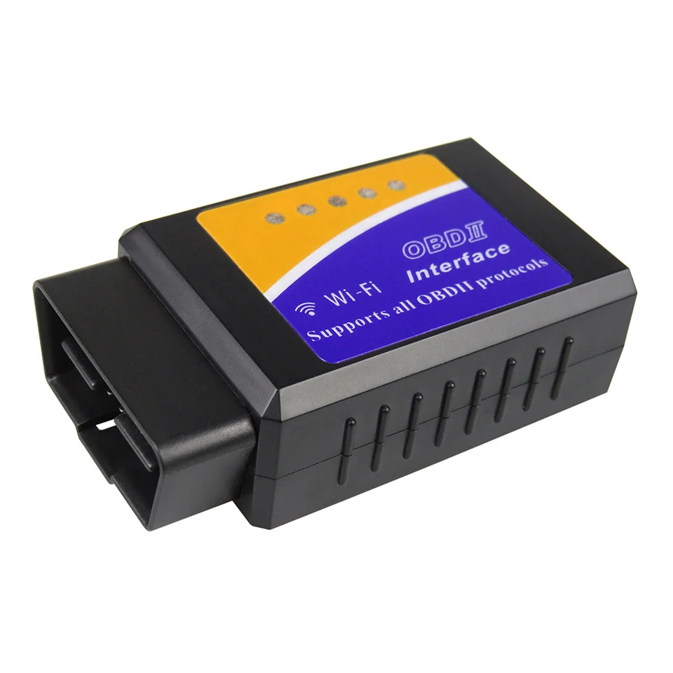 ELM-327-Outil de diagnostic de voiture, lecteur de code automatique OBD2, WiFi V1.5, ELM 327 V 1.5, adapté pour iOS et Android, ELM327